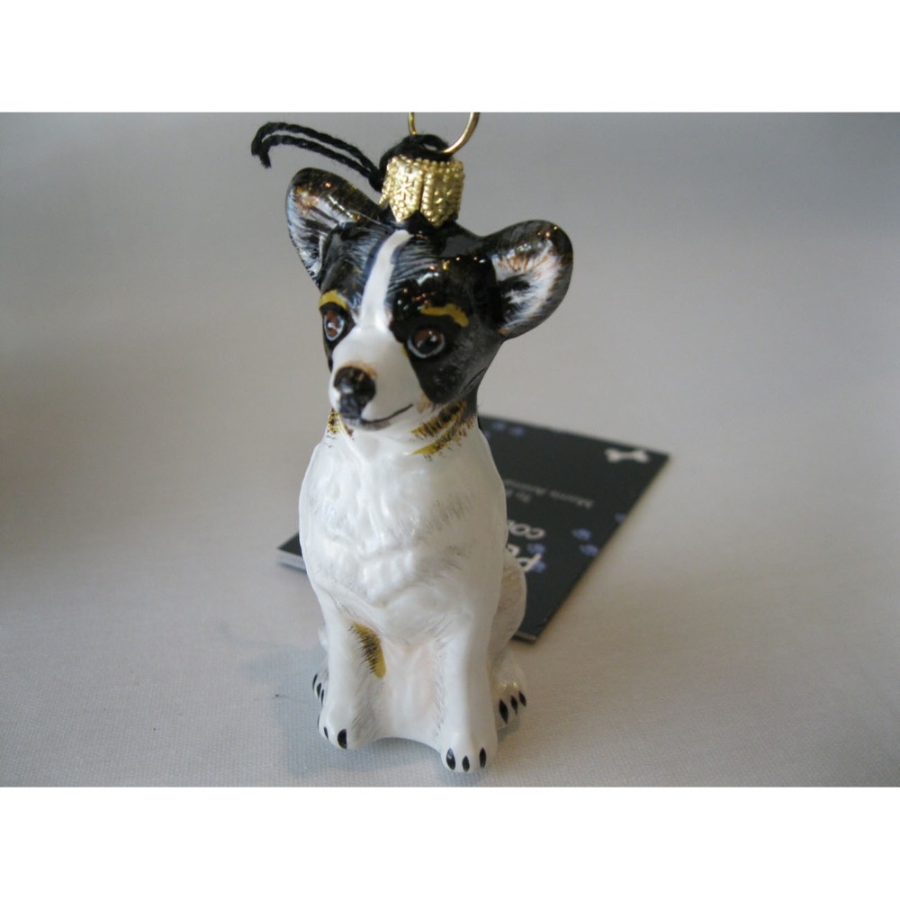 NEW Chihuahua Dog Glass Christmas Ornament
